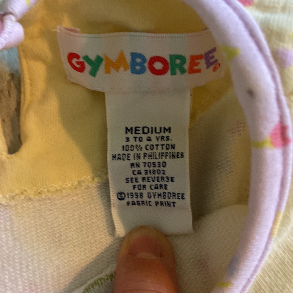 Gymboree summer dress size medium 3–4 years super cute - Picture 3 of 4
